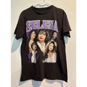Selena Quintanilla Collage T-Shirt M/L Rap Tee Latin Pop